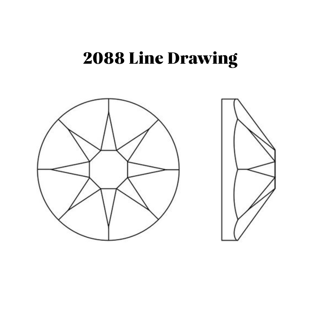 Krystal Lane - Crystal AB - Rhinestones for Tooth Gems & Nail Art