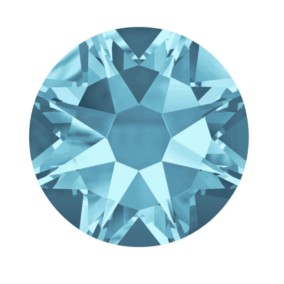 Krystal Lane - Aqua SS10 - NHF Rhinestones