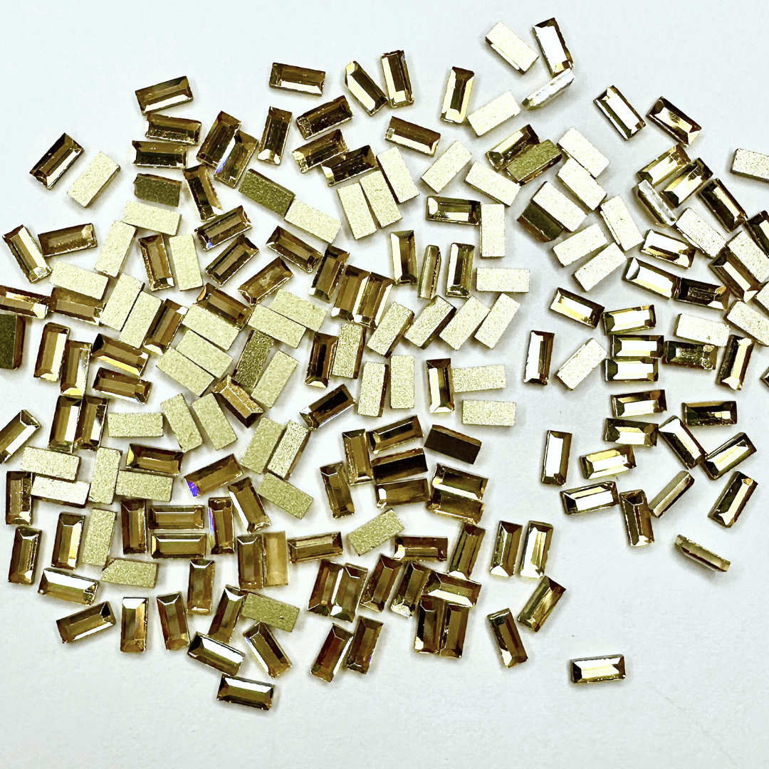 Baguette Shape - 1.9 mm x 4mm - NHF Rhinestones
