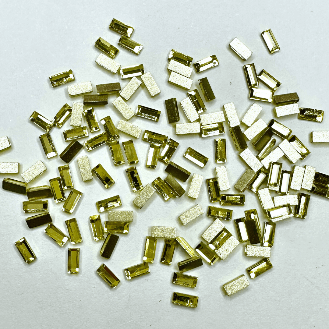 Baguette Shape - 1.9 mm x 4mm - NHF Rhinestones