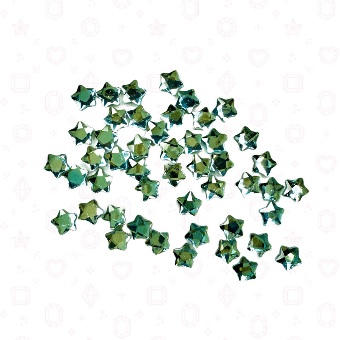Star Flower - 4mm - NFH Flatback Rhinestones