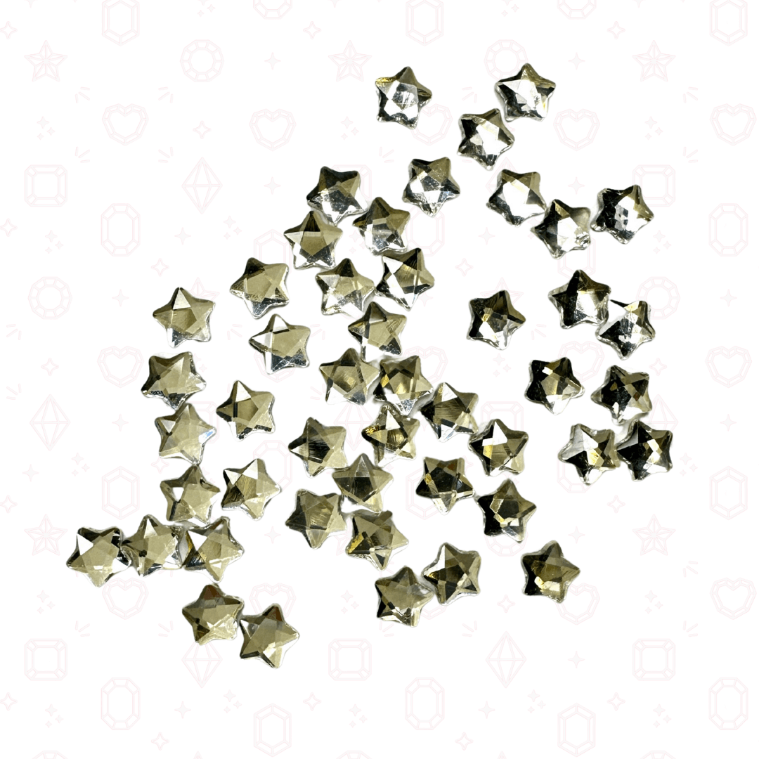 Star Flower - 4mm - NFH Flatback Rhinestones