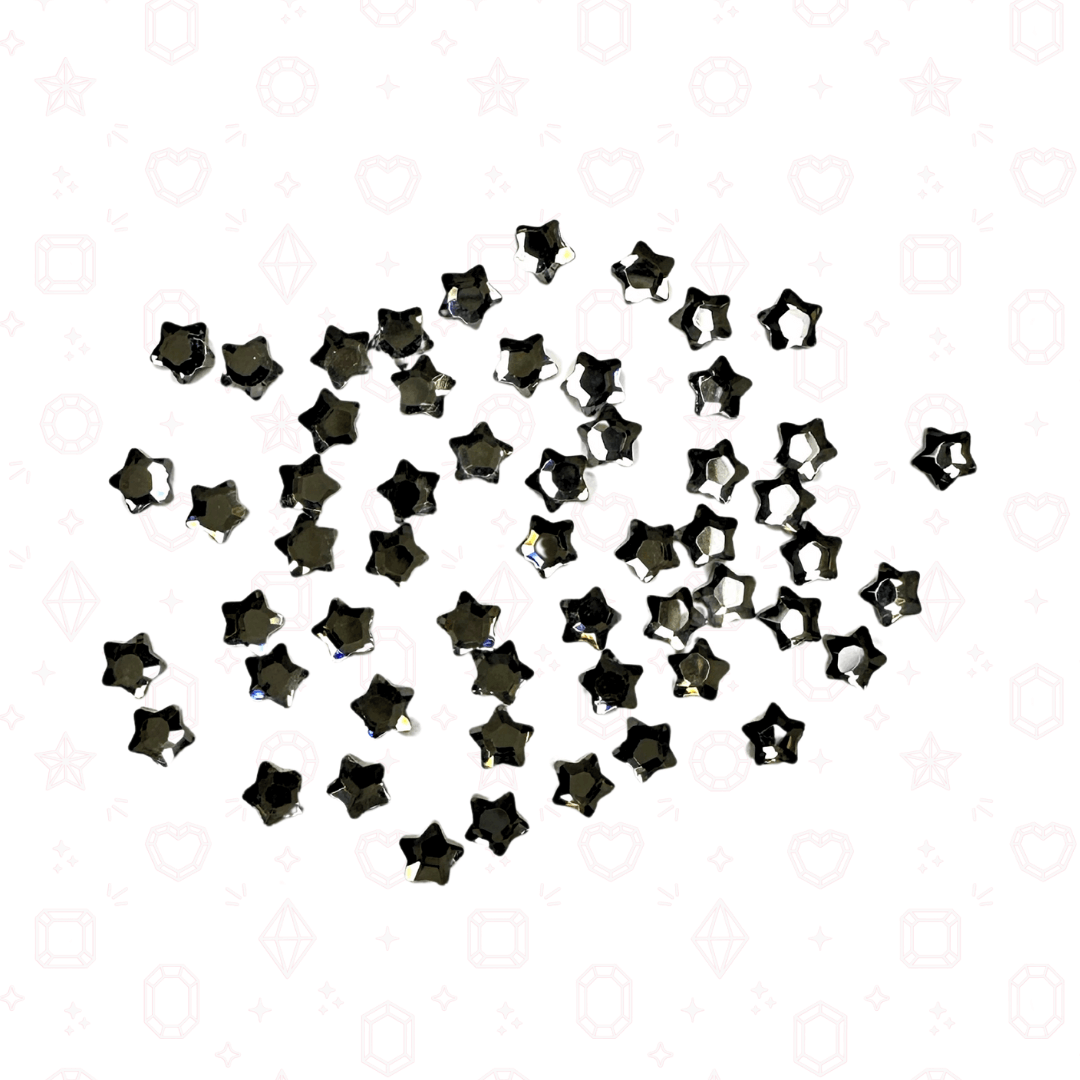 Star Flower - 4mm - NFH Flatback Rhinestones