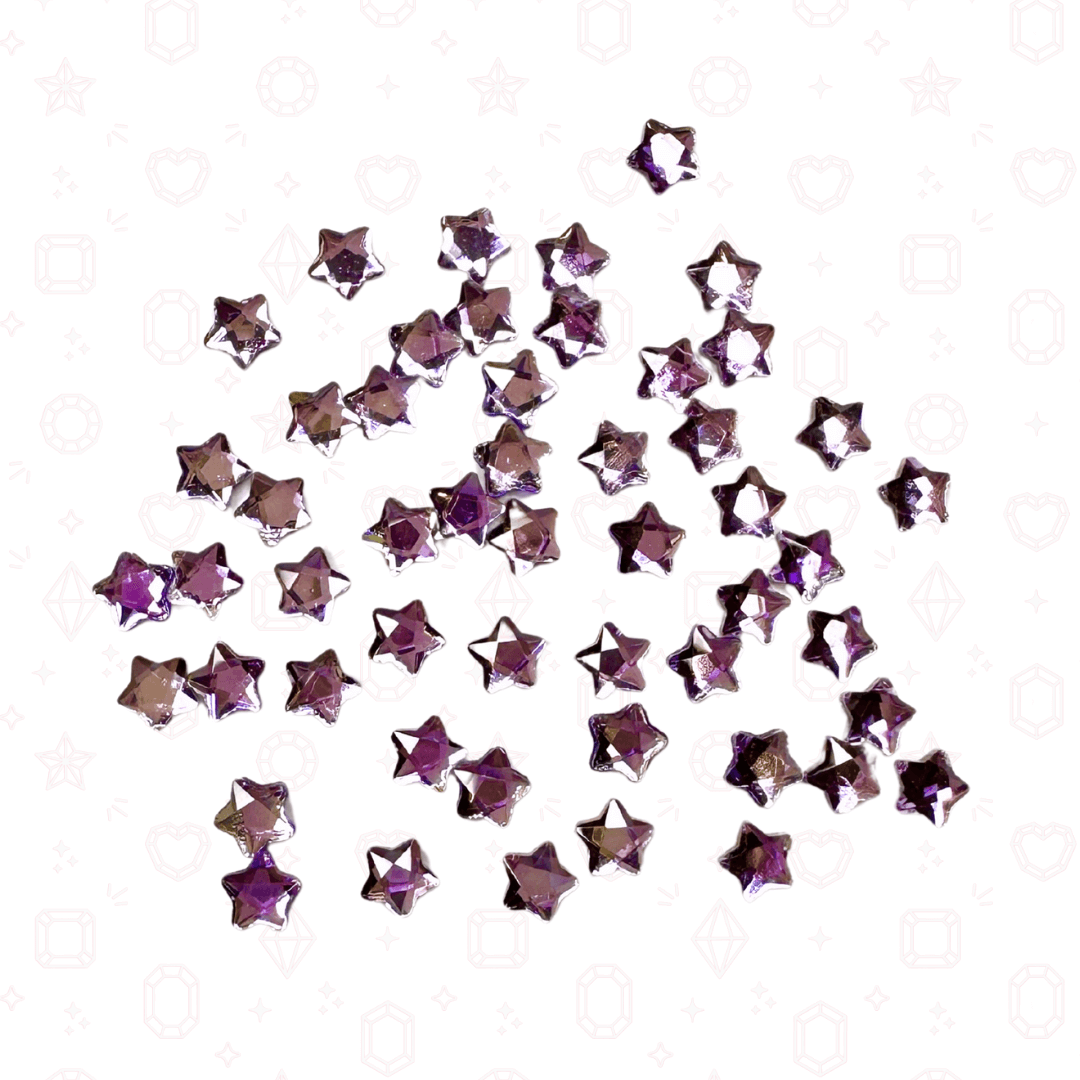 Star Flower - 4mm - NFH Flatback Rhinestones