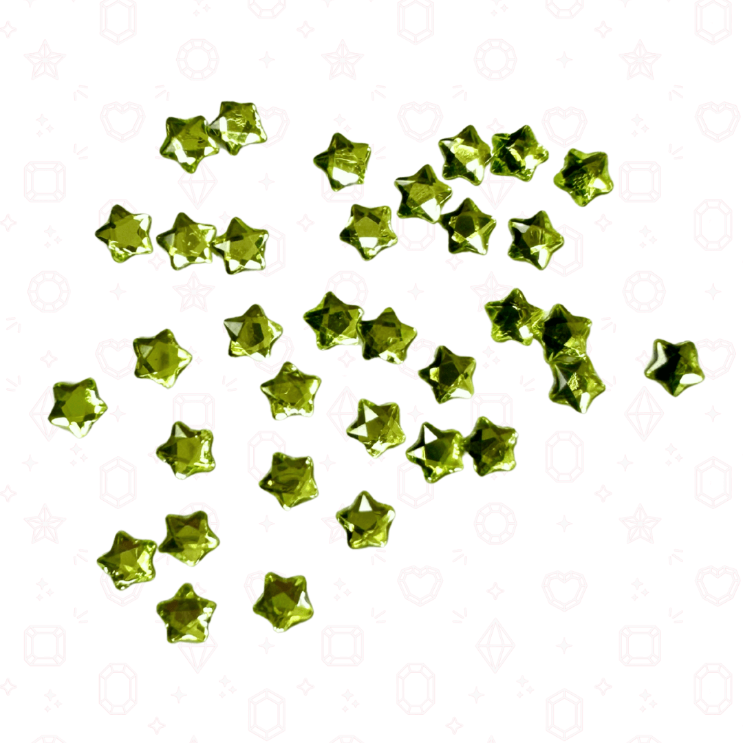 Star Flower - 4mm - NFH Flatback Rhinestones