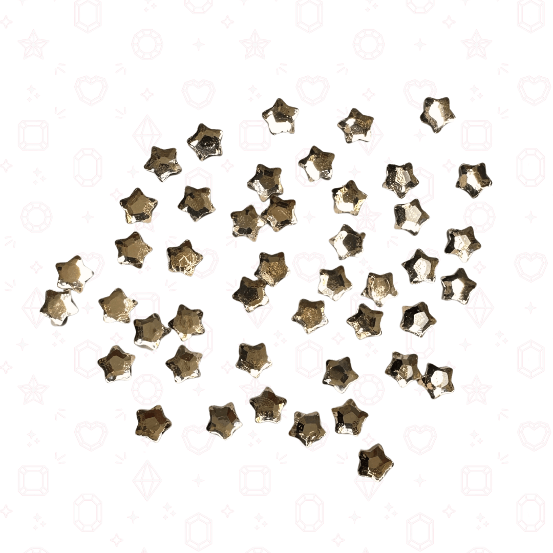 Star Flower - 4mm - NFH Flatback Rhinestones