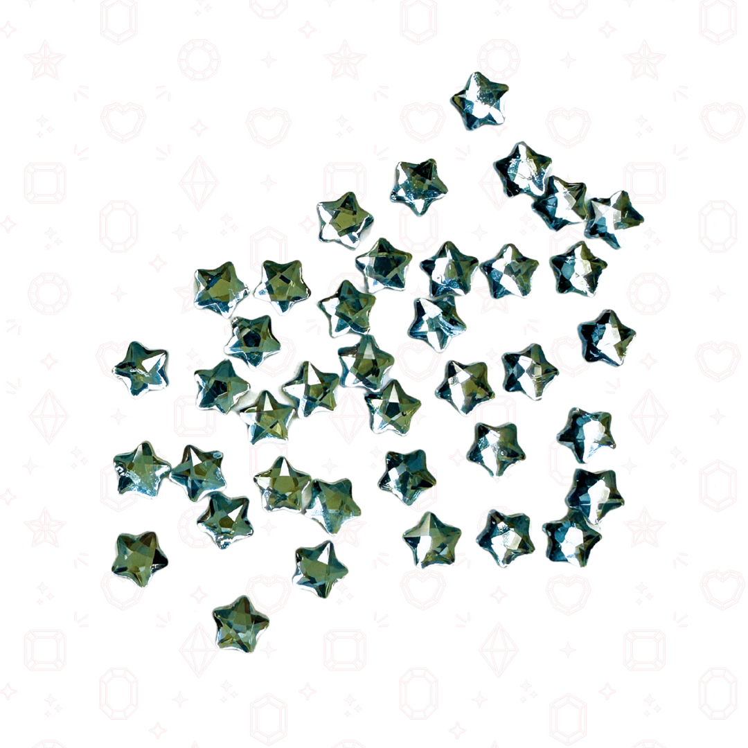 Star Flower - 4mm - NFH Flatback Rhinestones