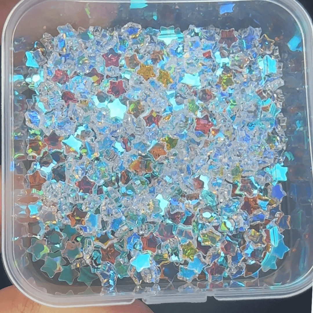 Star Flower - 4mm - NFH Flatback Rhinestones