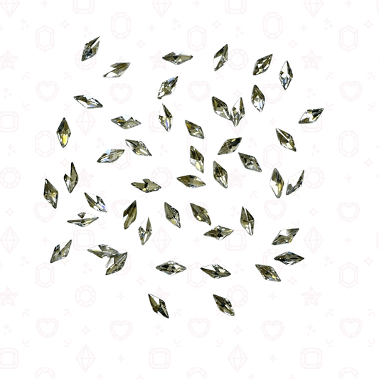 Mini CZ Diamonds 1.5mm x 3mm - Crystals for Tooth Gems & Nail Art