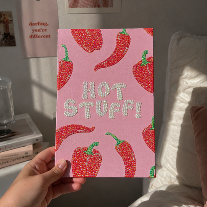Hot Stuff Rhinestone Canvas Kit