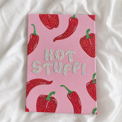 Hot Stuff Rhinestone Canvas Kit