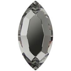 Swarovski 2200 Navette NHF Flatback - Factory Pack