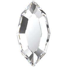 Swarovski 2200 Navette NHF Flatback - Factory Pack