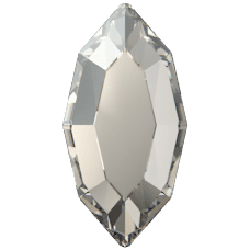 Swarovski 2200 Navette NHF Flatback - Factory Pack