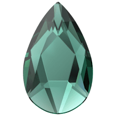 Swarovski 2303 Pear NHF Flatback - Factory Pack