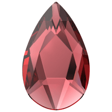 Swarovski 2303 Pear NHF Flatback - Factory Pack