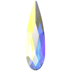 Swarovski 2304 Raindrop NHF Flatback - Factory Pack