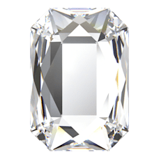 Swarovski 2692 Emerald NHF Flatback - Factory Pack