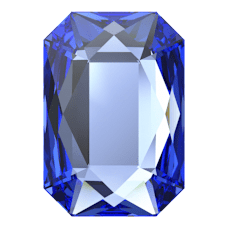 Swarovski 2692 Emerald NHF Flatback - Factory Pack
