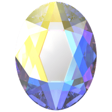 Swarovski 2630 Oval NHF Flatback - Factory Pack