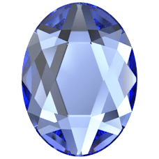 Swarovski 2630 Oval NHF Flatback - Factory Pack