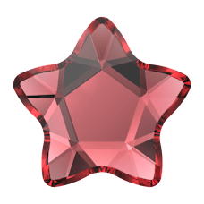 Swarovski 2754 Star Flower NHF Flatback - Factory Pack