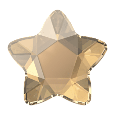 Swarovski 2754 Star Flower NHF Flatback - Factory Pack