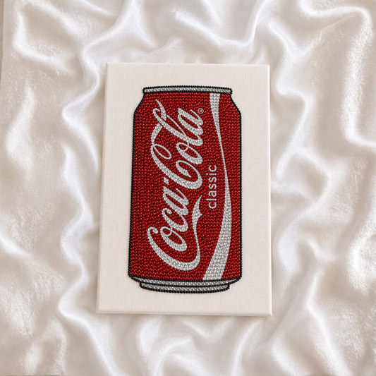 Coke Rhinestone Canvas Kit