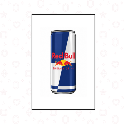 Red Bull Rhinestone Canvas Kit
