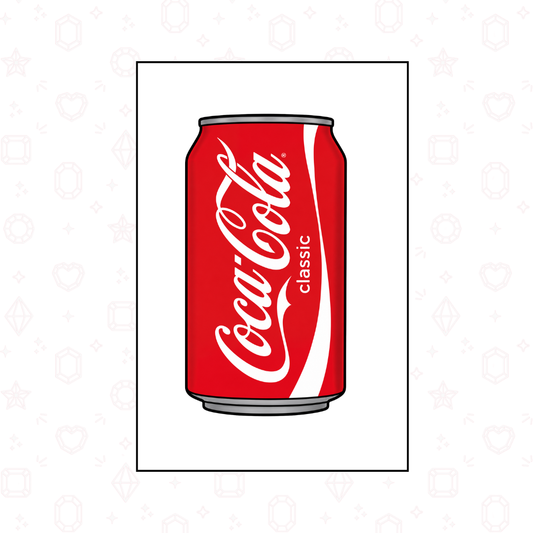 Coke Rhinestone Canvas Kit