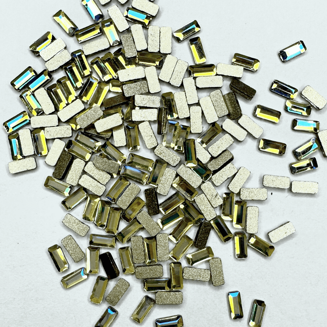 Baguette Shape -  1.9 mm x 4mm -  NHF Rhinestones