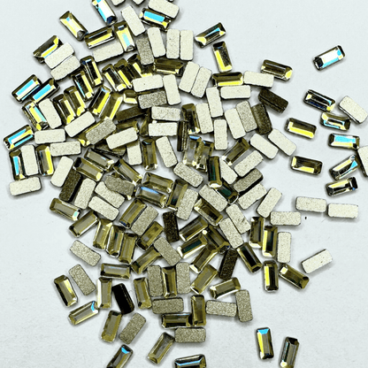 Baguette Shape -  1.9 mm x 4mm -  NHF Rhinestones