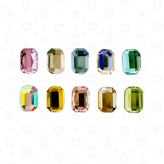 Emerald Shape - 2.5mm x 4mm - NHF Flatback Rhinestone