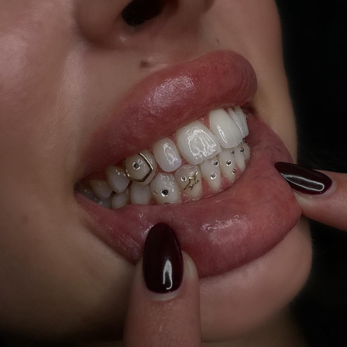 Canine Window Solid Gold Tooth Charm