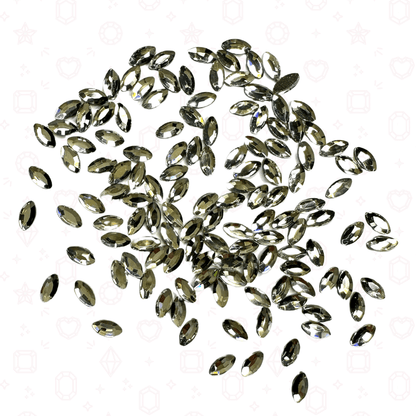 Navette Shape - 2mm x 3mm - NFH Flatback Rhinestone