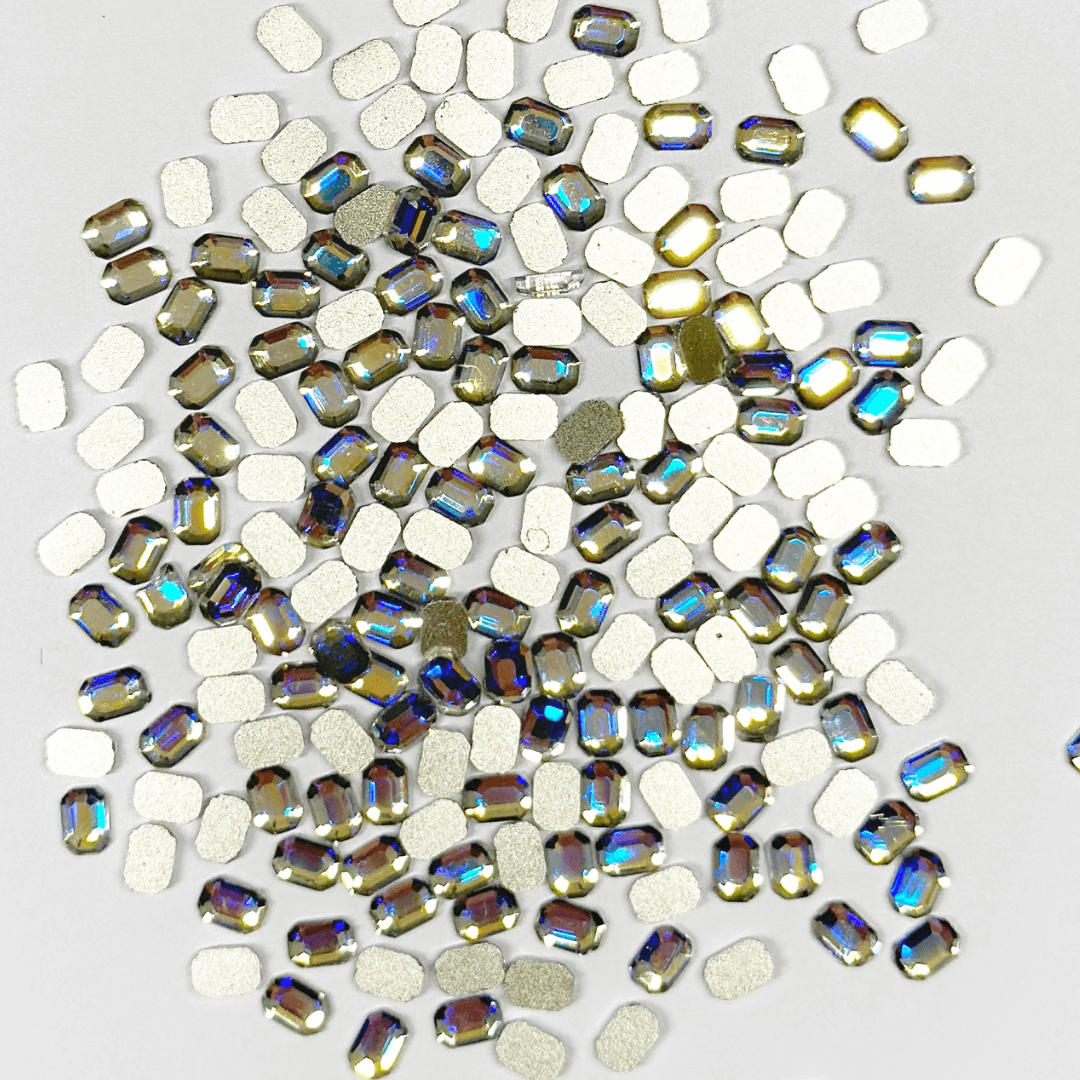 Emerald Shape - 2.5mm x 4mm - NHF Flatback Rhinestone