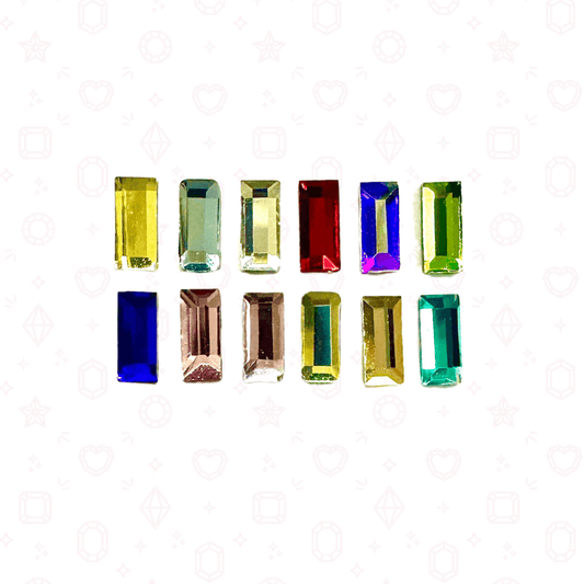Baguette Shape -  1.9 mm x 4mm -  NHF Rhinestones