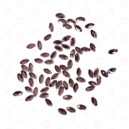 Navette Shape - 2mm x 3mm - NFH Flatback Rhinestone