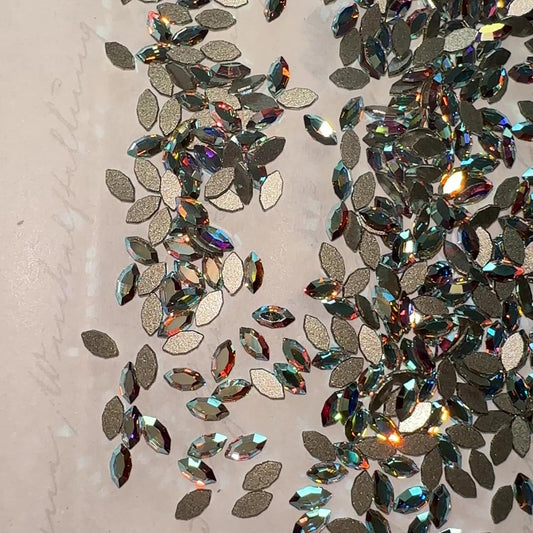 Swarovski 2200 Navette - Crystal AB - Retail Pack