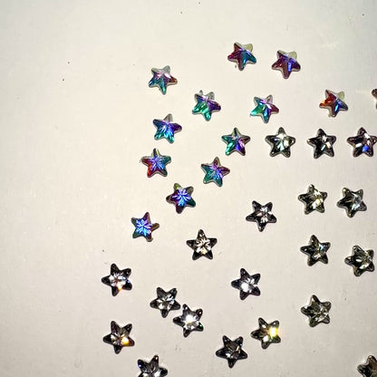 3mm Star Crystal Confetti Mix - Crystals for Tooth Gems & Nail Art