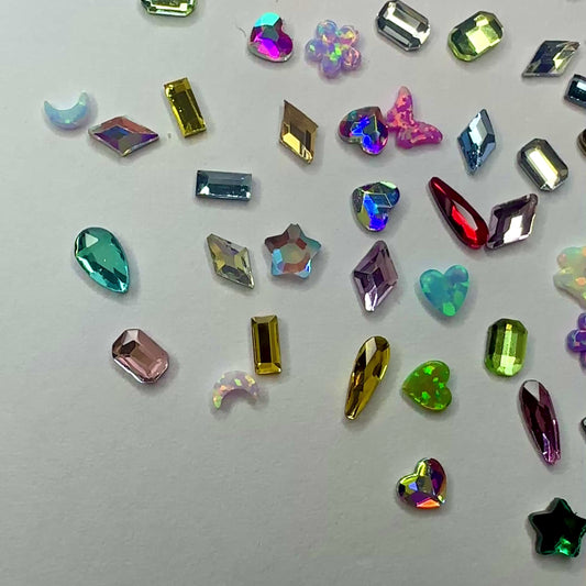 Mixed Rhinestone Shape Confetti Mix - NFH Rhinestones