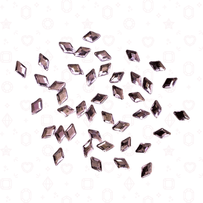 Diamond Rhombus Shape -  3mm x 5mm - NHF Flatback Rhinestone