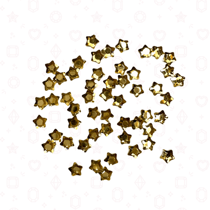 Star Flower - 4mm - NFH Flatback Rhinestones