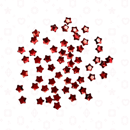 Star Flower - 4mm - NFH Flatback Rhinestones