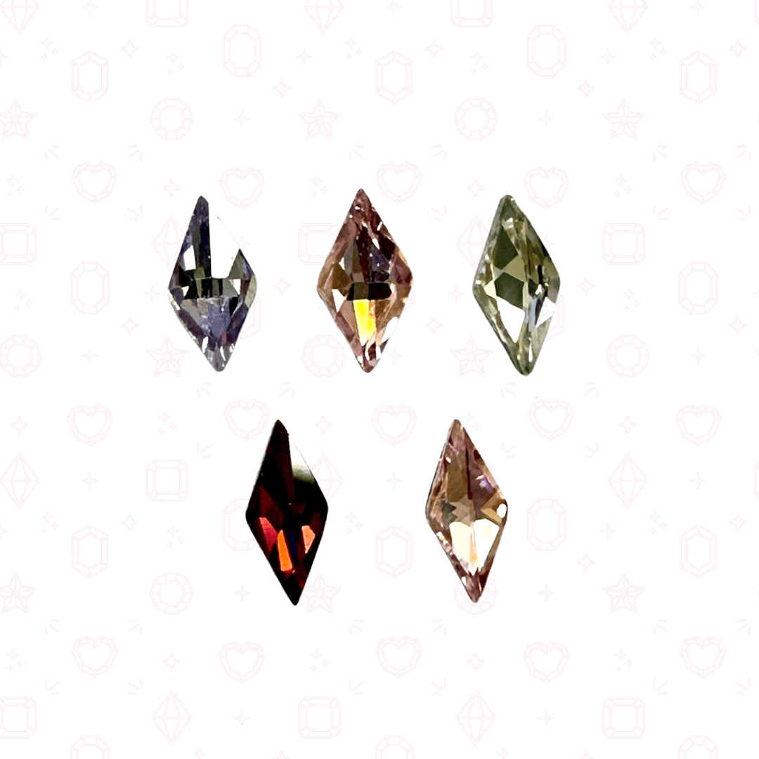 Mini CZ Diamonds 1.5mm x 3mm  - Crystals for Tooth Gems & Nail Art