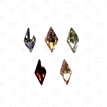 Mini CZ Diamonds 1.5mm x 3mm  - Crystals for Tooth Gems & Nail Art