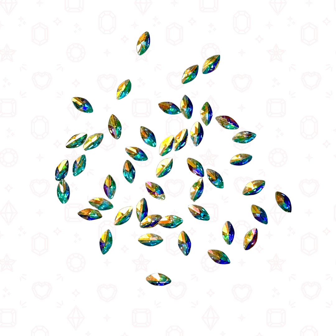Mini Navette 1.5mm x 3mm  - Bulk Pack