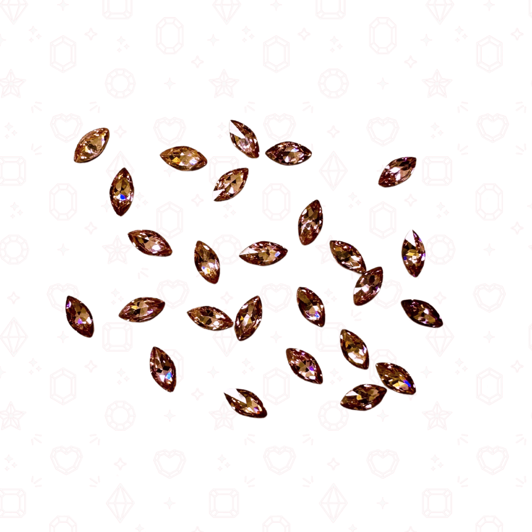 Mini Navette 1.5mm x 3mm  - Bulk Pack