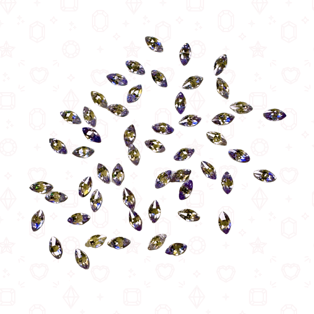 Mini Navette 1.5mm x 3mm  - Bulk Pack