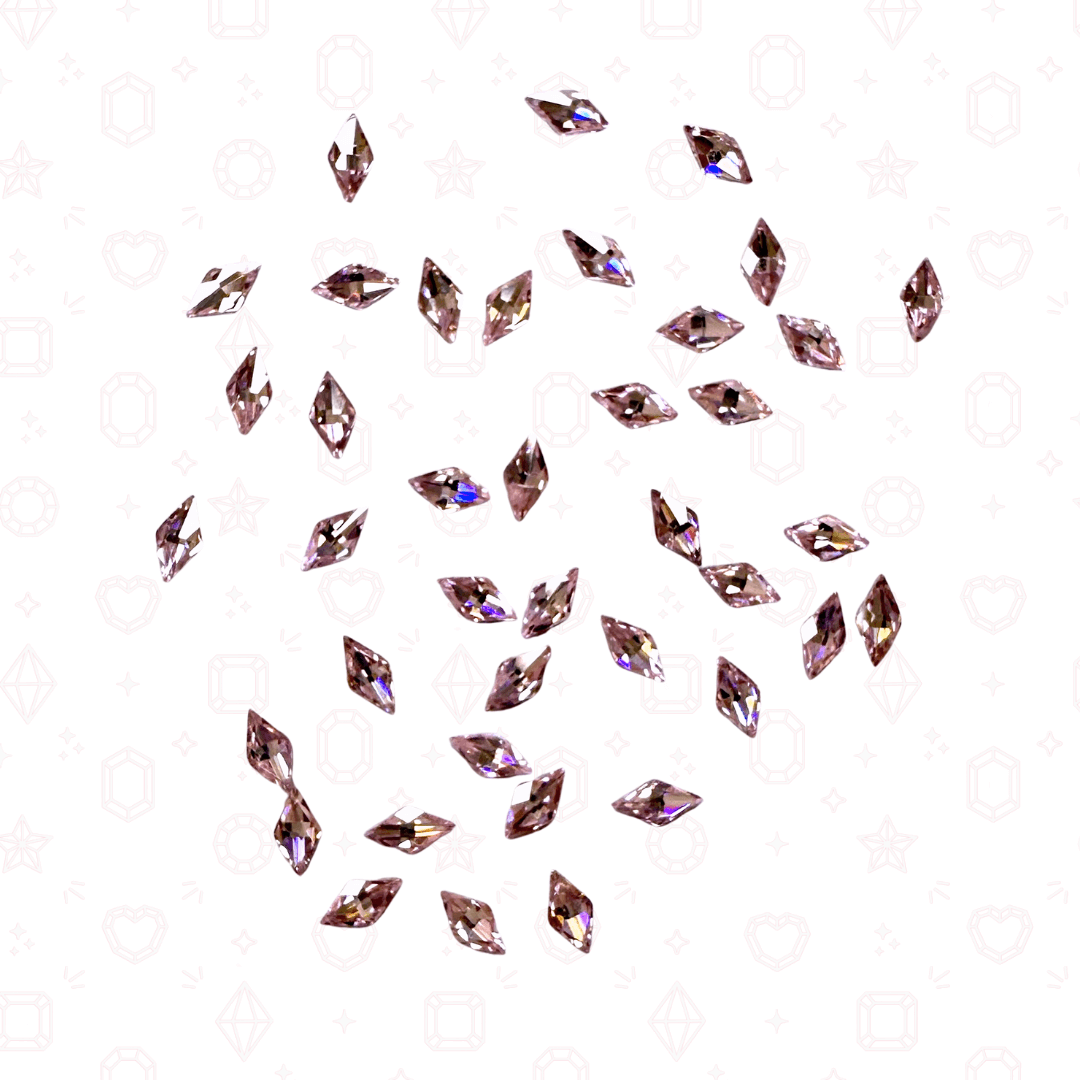 Mini CZ Diamonds 1.5mm x 3mm  - Crystals for Tooth Gems & Nail Art